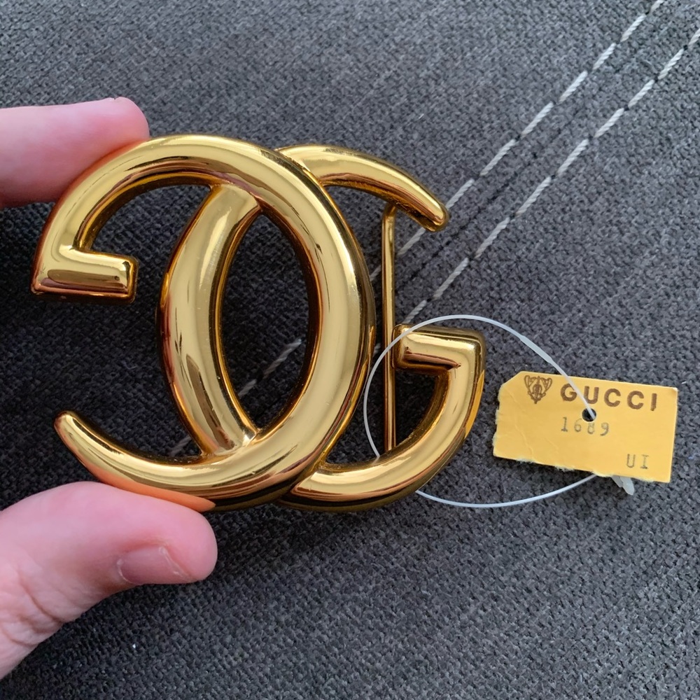 Gucci belt buckle. Vintage